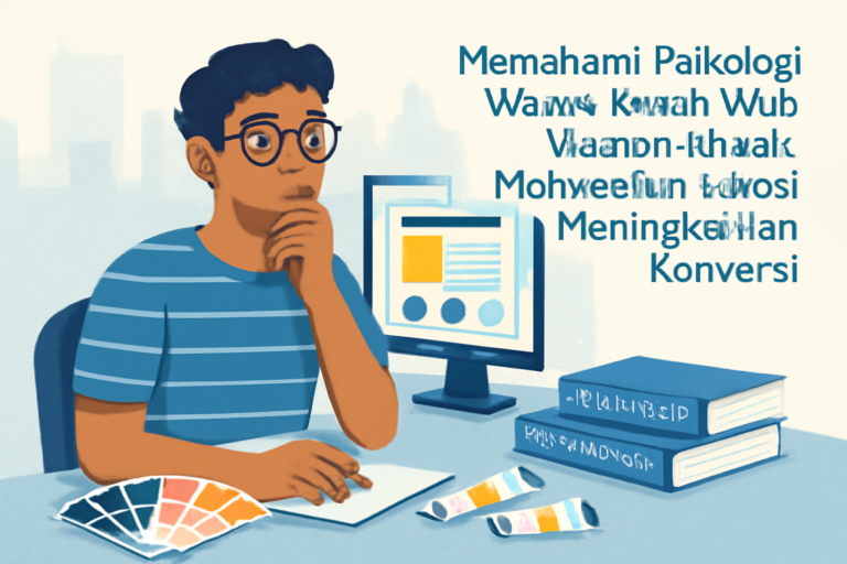 Memahami Psikologi Warna dalam Web Design untuk Menyentuh Emosi dan Meningkatkan Konversi