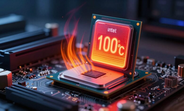 Intel Core Ultra panas